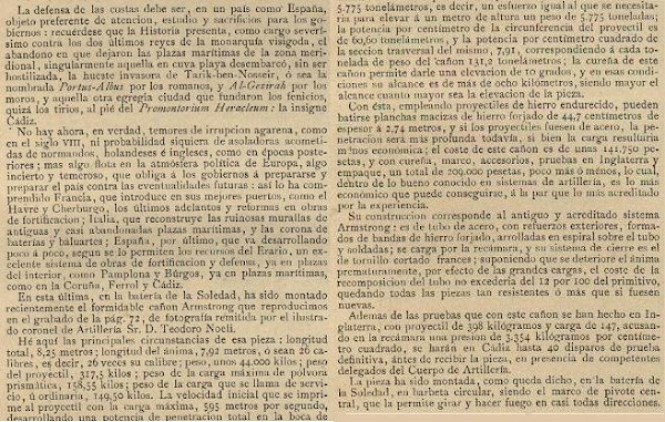 Comentario de la época