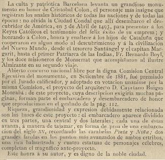 Comentario de la época