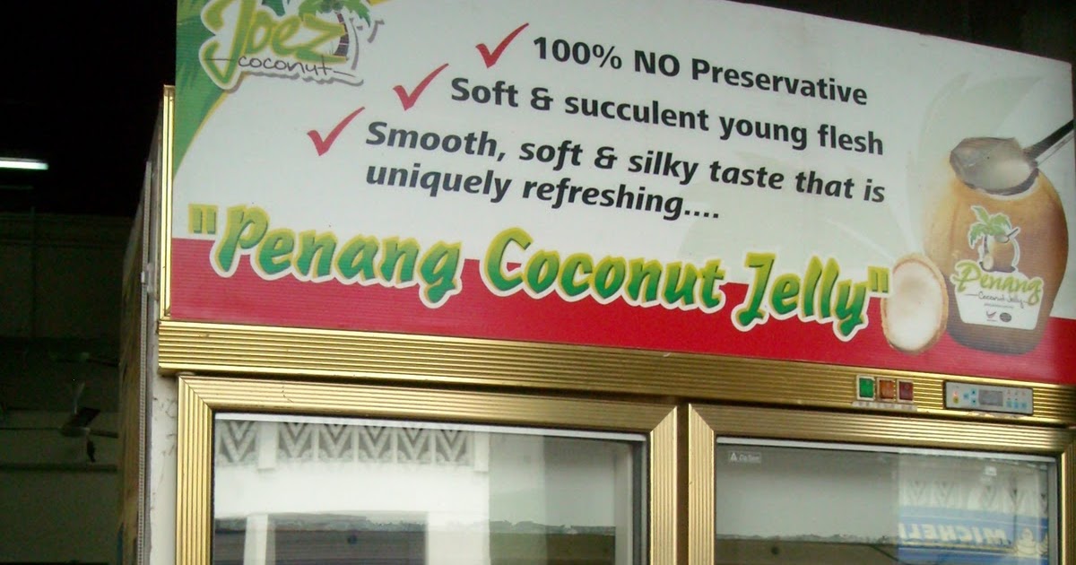 JannJann: Penang Coconut Jelly @ Jalan Dato Kramat, Penang