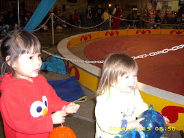 Cori and Monica at the Circus