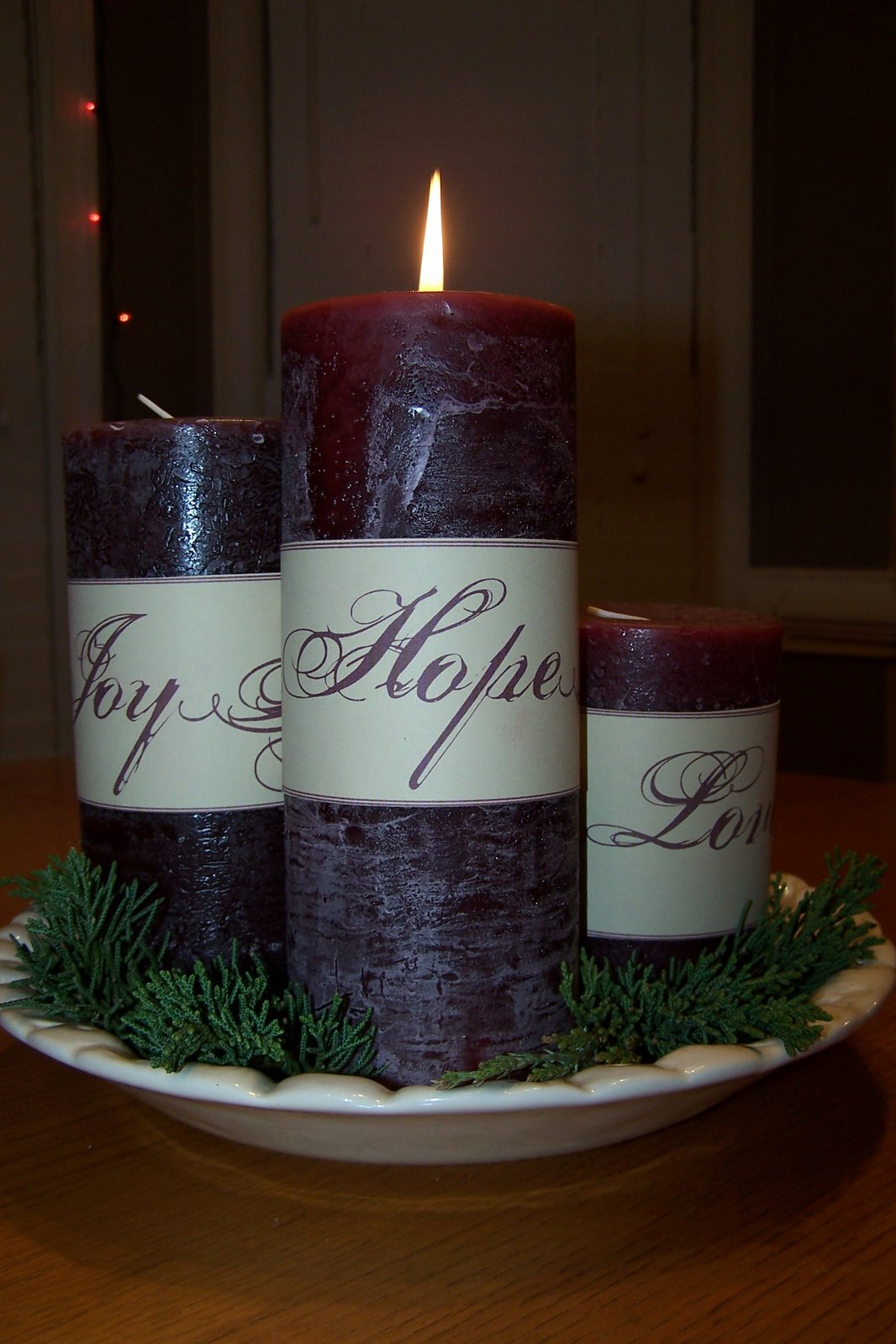 Groovie Mom DIY Advent Wreath