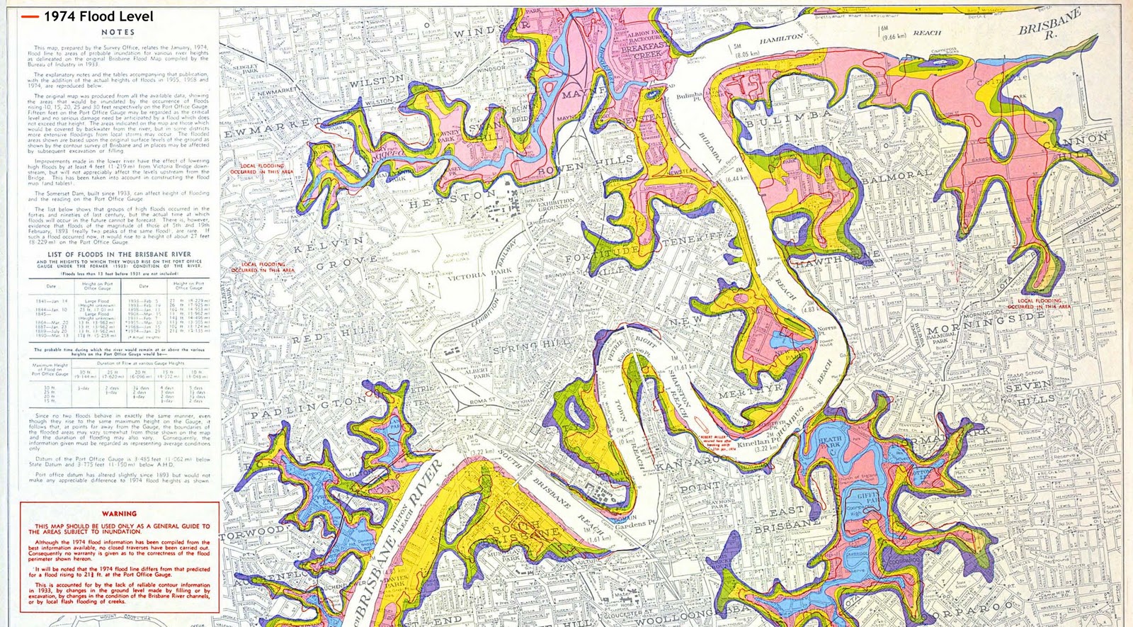 Flood Maps Brisbane