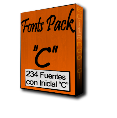 Fonts Pack Inicial C