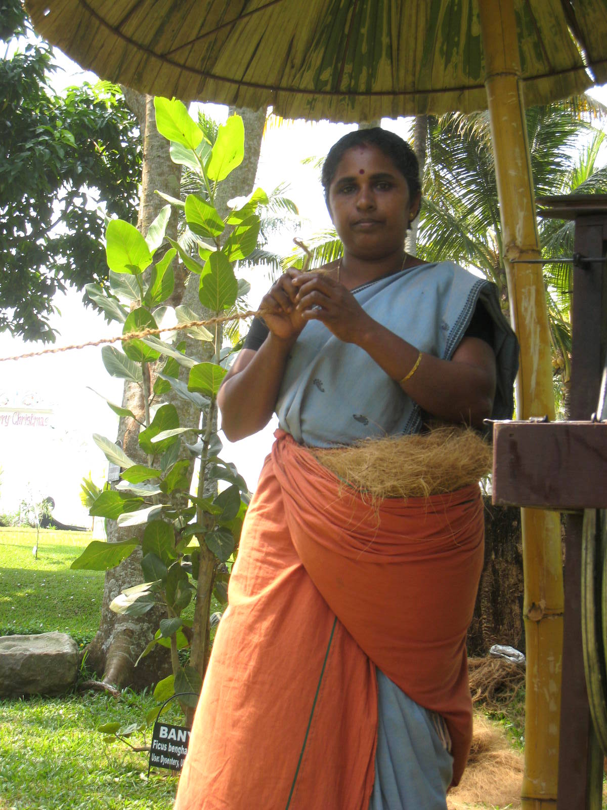 Keats The Sunshine Girl Coir rope making Kerala