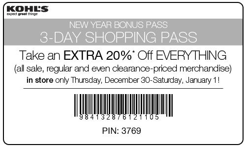 EVERYTHING pass to Kohls. kohls printable coupons 2011. EVERYTHING pass to Kohls.