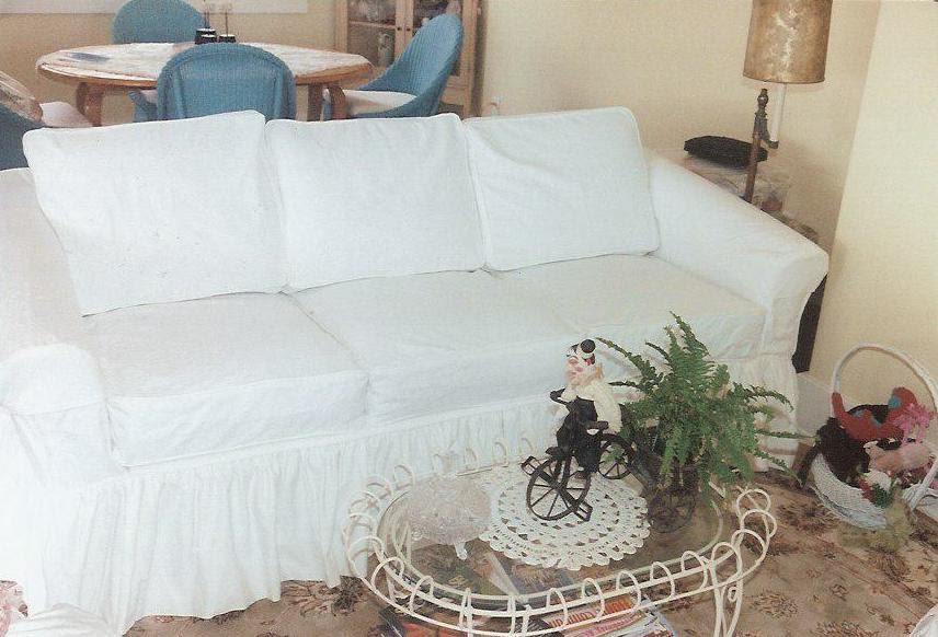 A Little of This That and the Other ALWAYS POPULAR WHITE DENIM SLIPCOVERS