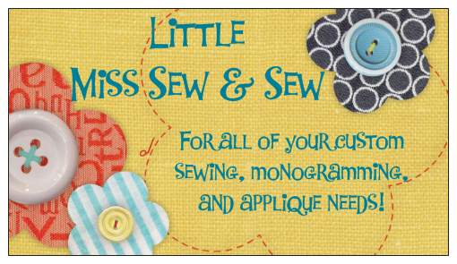 Little Miss Sew And Sew