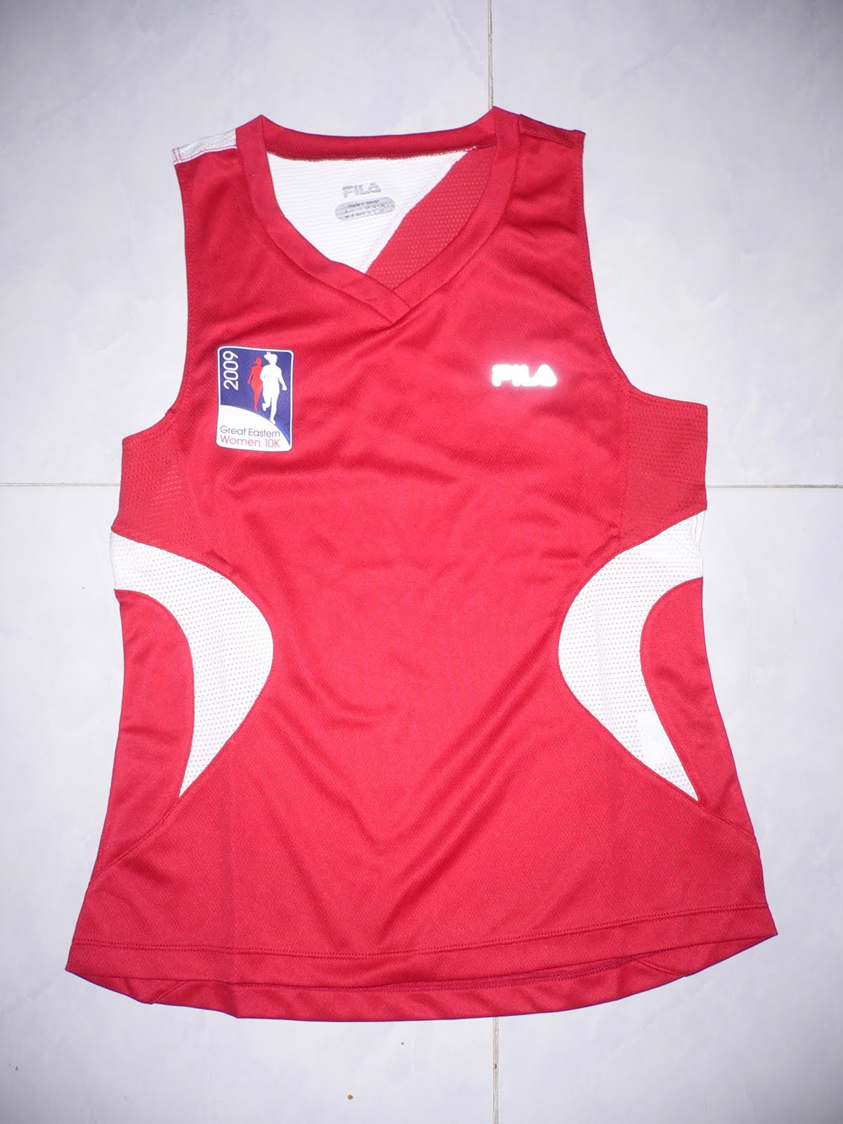 athlete running vest