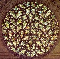 Rosácea gótica: Catedral de Lincoln, Inglaterra