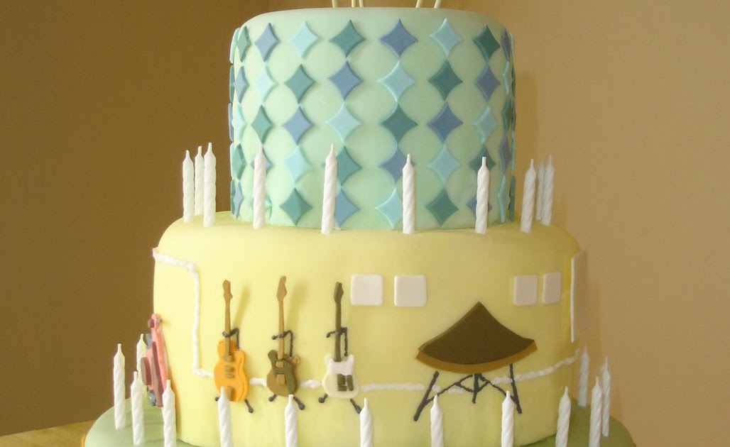 Cake As An Art A Retro Themed Birthday Cake