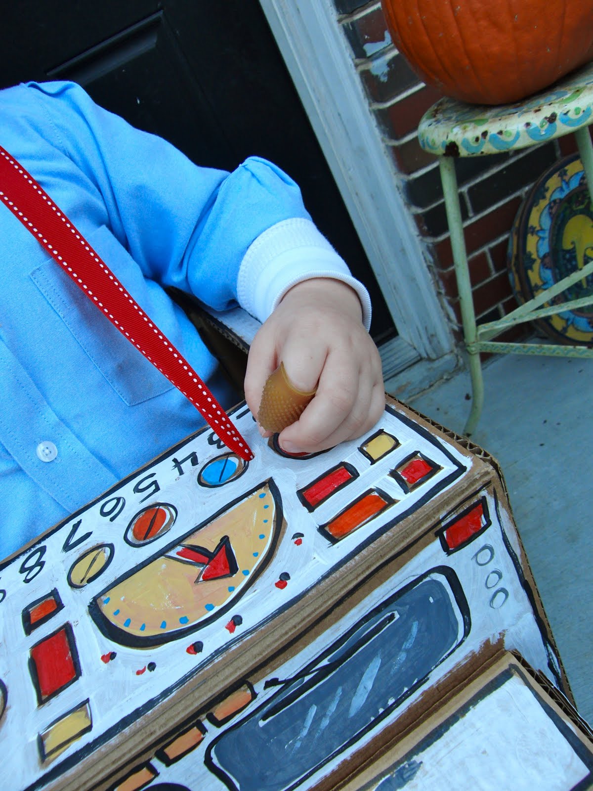 Anne Elser Mail Truck Costume