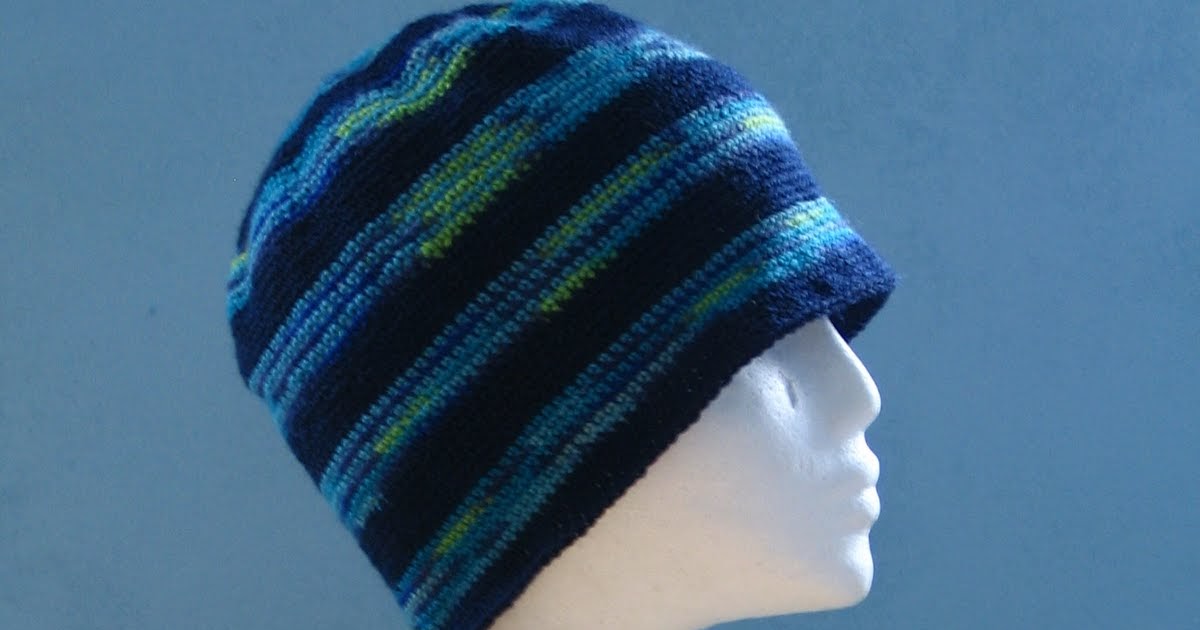 Tutorial: Crochet Sock Yarn Hat