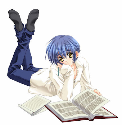 صور انمي يدرسون روووووووووووووووووعه Anime+Study+Books