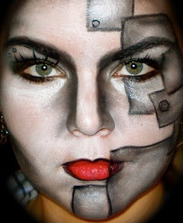 Cyborg Makeup