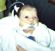 Kennedy at the IWK - one week old, February, 1998