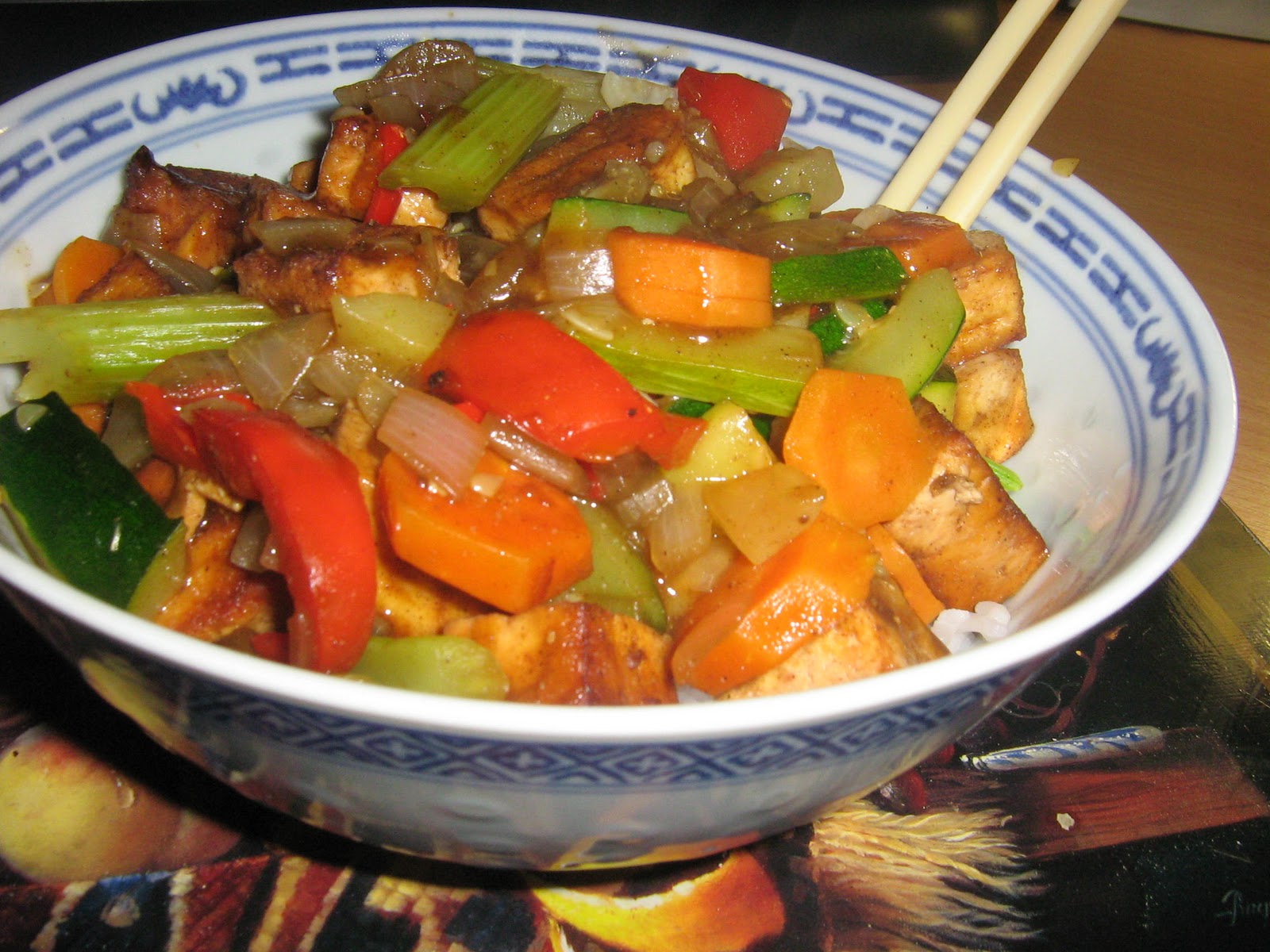 Vegan Recipe Resource Garam Masala Tofu Stirfry