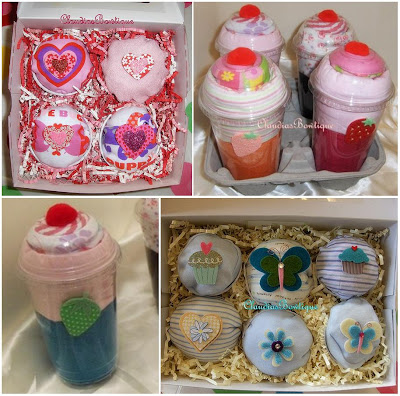 Baby Cupcake Socks