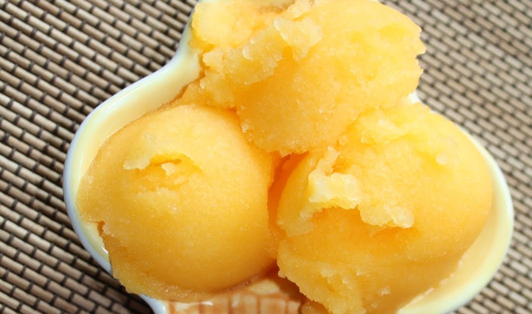 Cleanse Your Palate Satsuma Sorbet