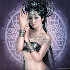 wallpaper cewek fantasi