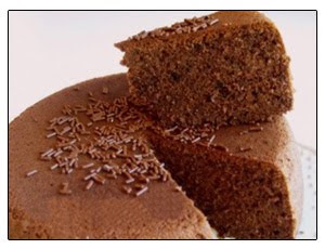 bizcochuelo de chocolate