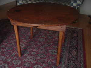 Antique Games Table