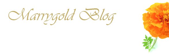 MarrygoldBlog