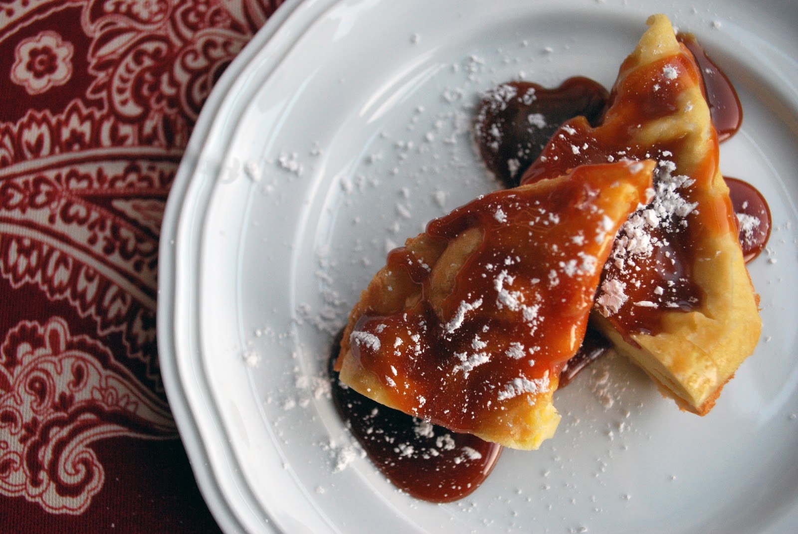 Larissa Another Day German Pancakes with Buttermilk Syrup