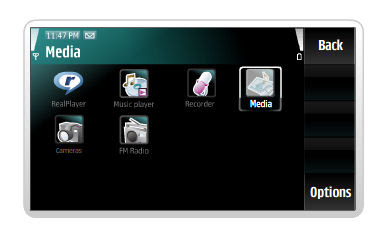 Nokia S60 Touch UI Demo