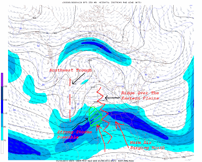 Sunday Evening Upper Air Chart