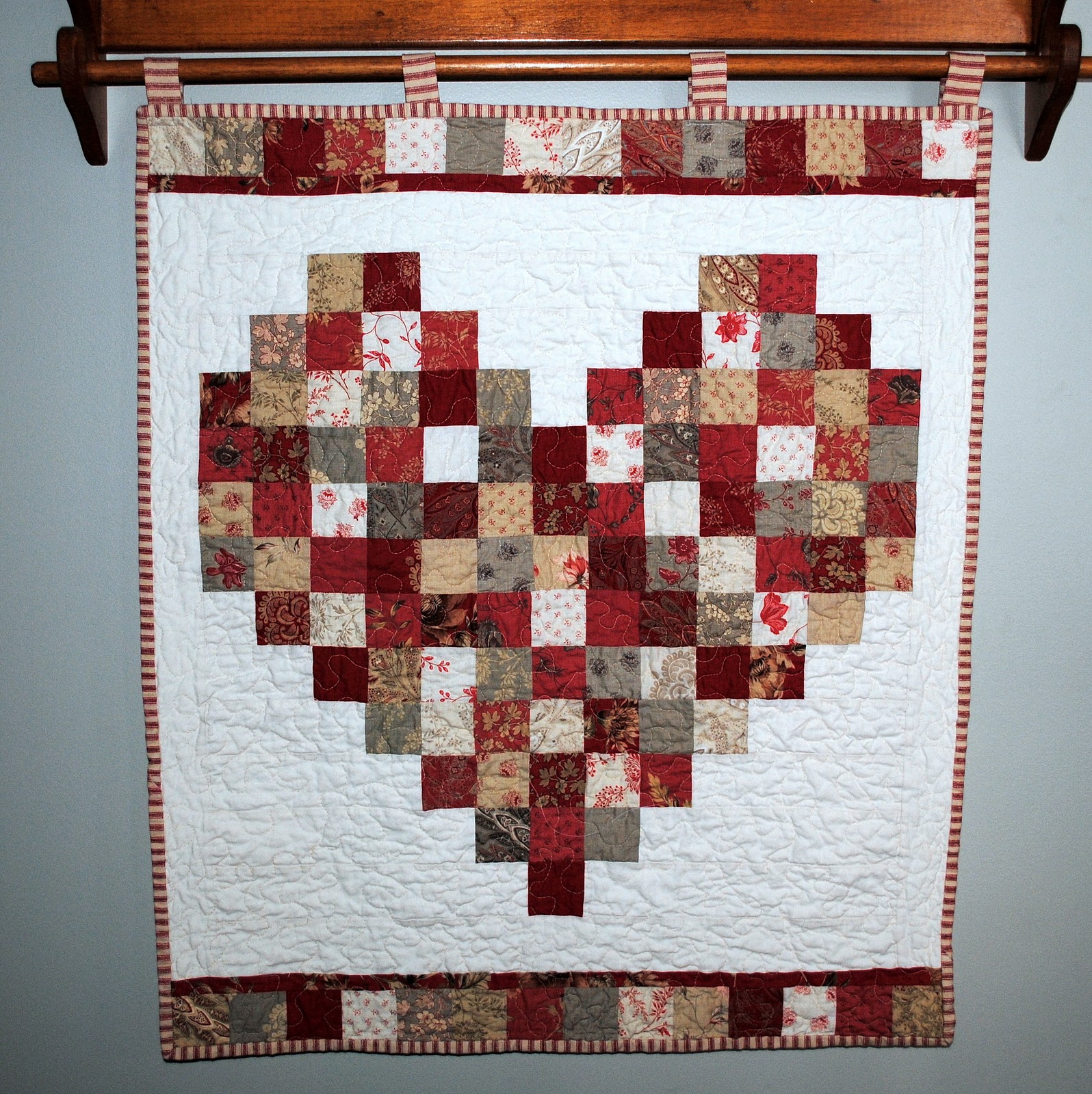 Hideaway Girl Rouenneries Valentine Quilt