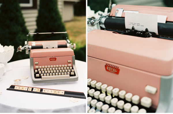 Dear You Love Me Vintage Typewriter Guestbook Dear You Love Me Vintage Typewriter Guestbook