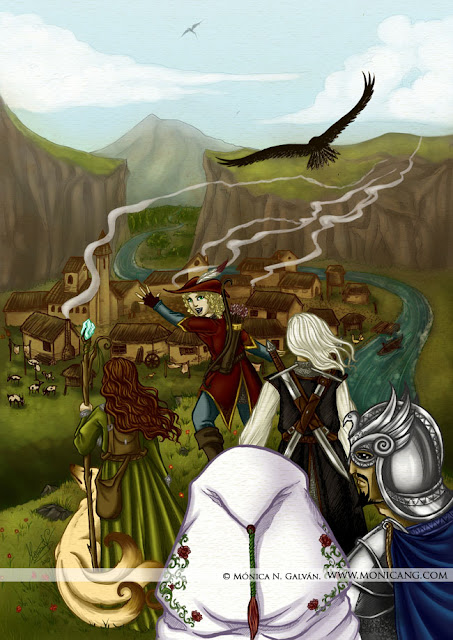 ¡Hacia el poblado! 1