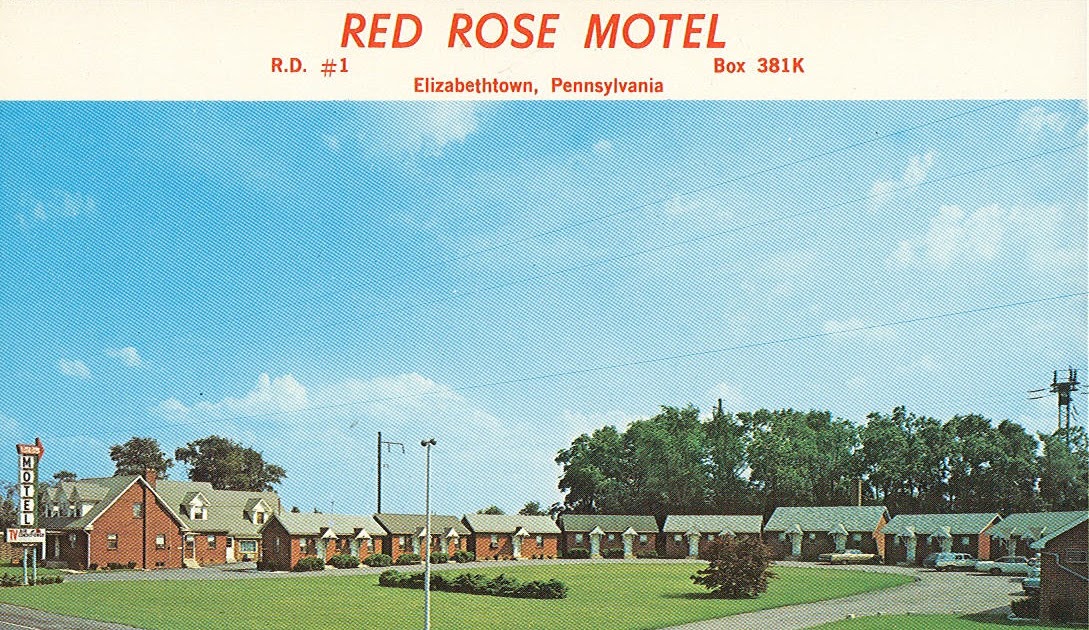 Vintage Travel Postcards Elizabethtown, Pennsylvania