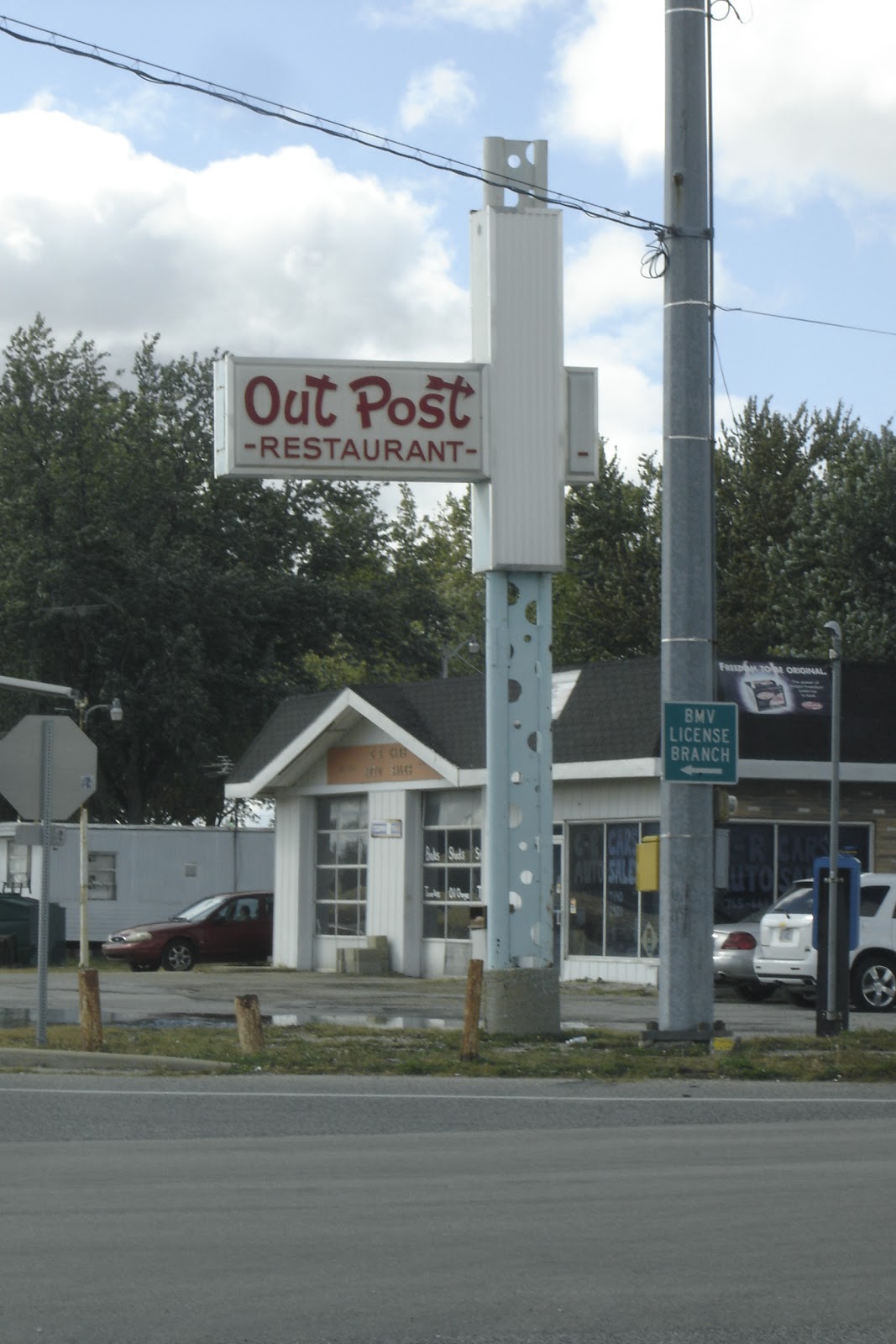 Places To Go, Buildings To See Outpost Restaurant Fairmount, Indiana