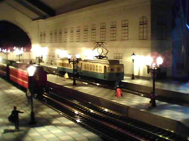 Estacion Pirque de noche