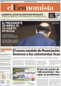 PORTADAS DIARIOS DE ECONOMIA