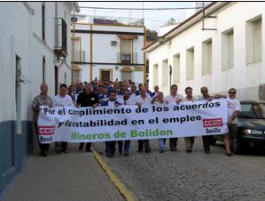 Mineros de boliden