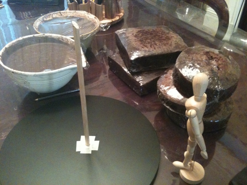 Emsen Lane Sugarcraft THE &quot;SIRI&quot; CAKE 17” high 3D Black