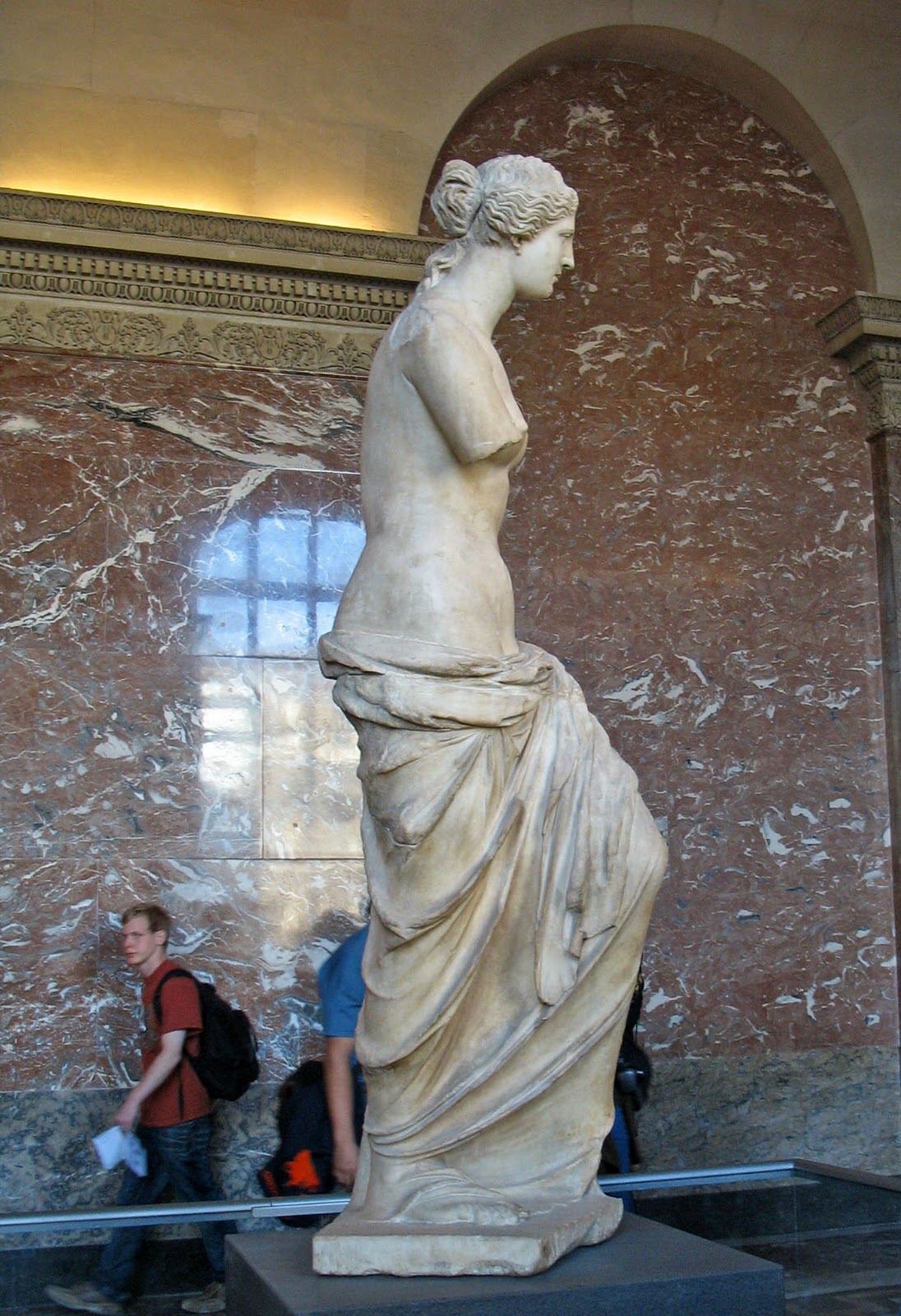 Venus de Milo at the Louvre in Paris.