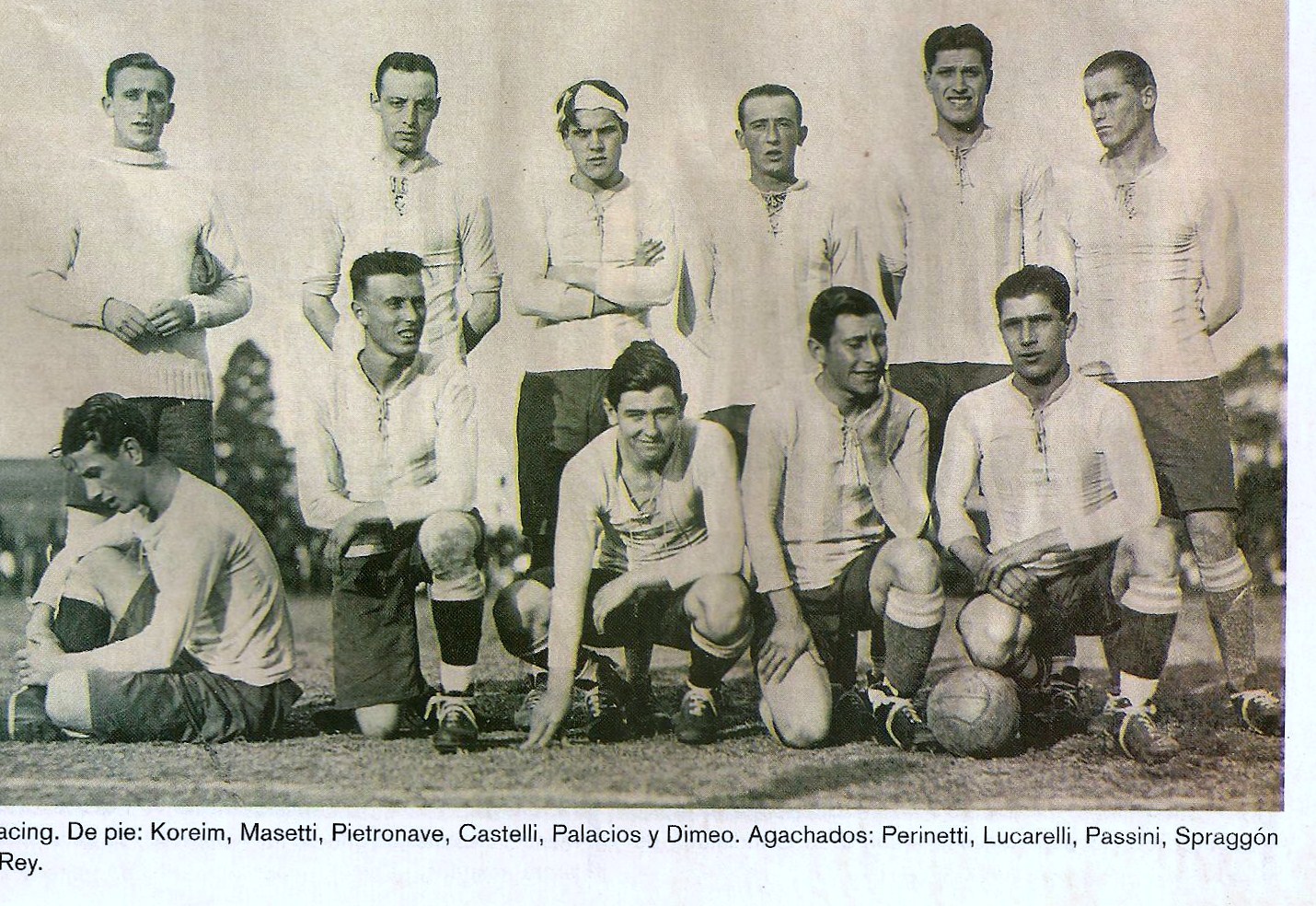 INTOXICADOS POR EL FUTBOL II ARGENTINA PRIMER NIVEL 1926