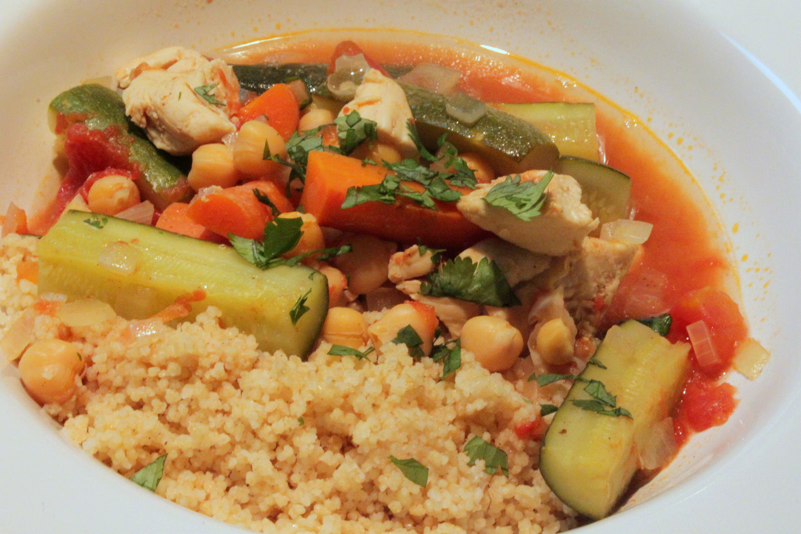 Wholesome Dinner Tonight: Moroccan Chicken Couscous