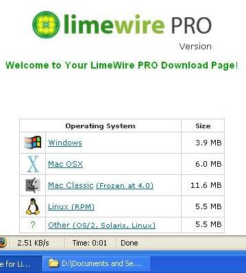 Limewire 4.12.11 Pro Crack