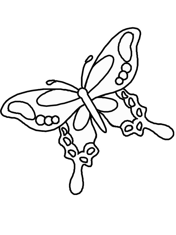 coloring pages of butterflies and. Butterfly Coloring Pages