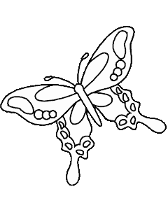 butterfly coloring pages