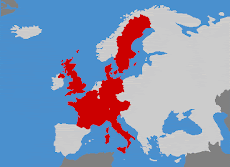 Places I have been in Europe