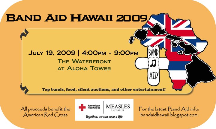 Band Aid Hawaii 2009