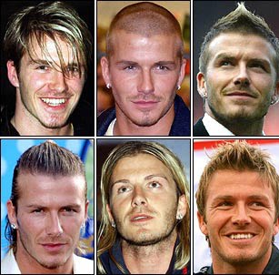 All About Football David Beckham Hairstyles The Best