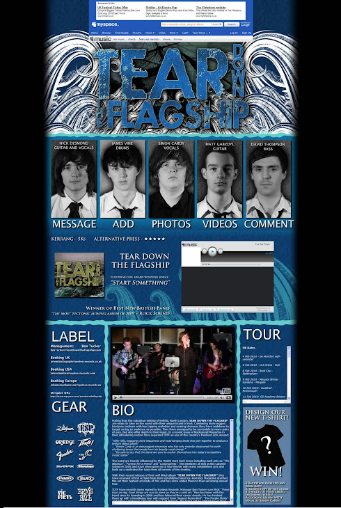 Our Final MySpace Website - Click to visit