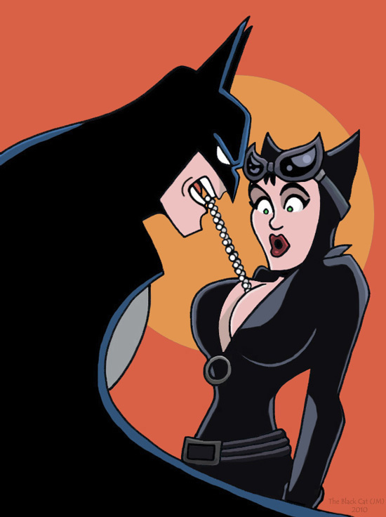 black cat batman