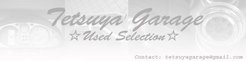 Tetsuya Garage Used Selection